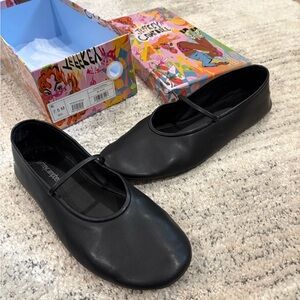 Jeffrey Campbell Dancerina Flat in black (7.5)